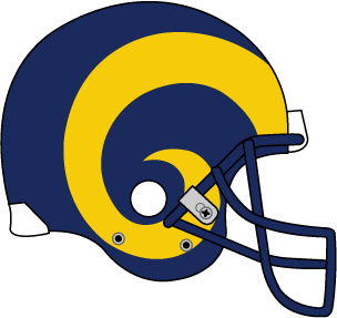 Los Angeles Rams 1981-1994 Helmet Logo iron on paper